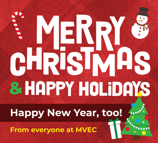 Happy Holidays from MVEC