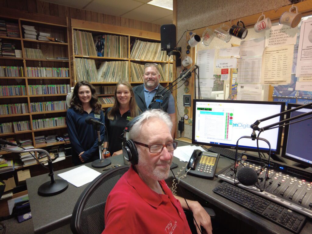 MVEC was back on the air with Tom G with great conversations about life at the co-op. 