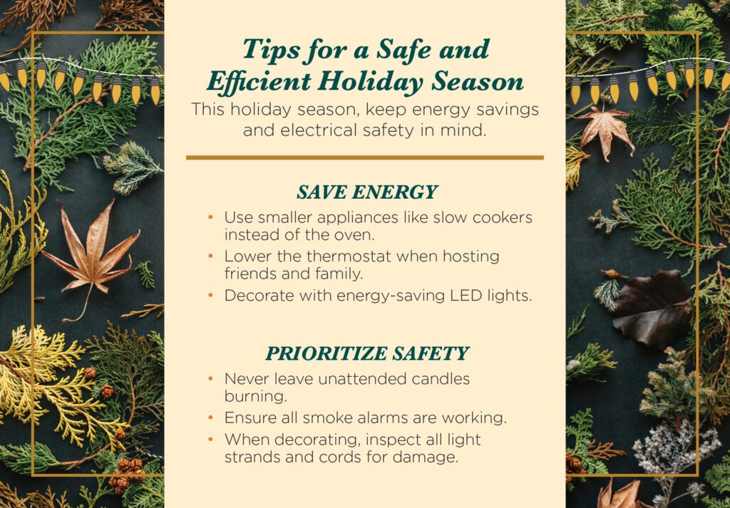 Tips for a safe and efficient holiday 